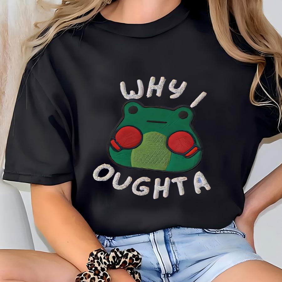 Funny Frog Shirt, Cute Frog Lovers Tshirt, Gift For Her, Gift For Bestfriend, Nature Lover Tee T-shirt