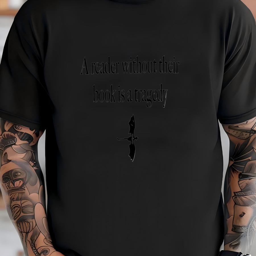 Fourth Wing Sweatshirt, Fantasy Bookish Sweatshirt, A Reader Without Book, Bookworm Sweatshirt, Inspirational Sweatshirt Shirt