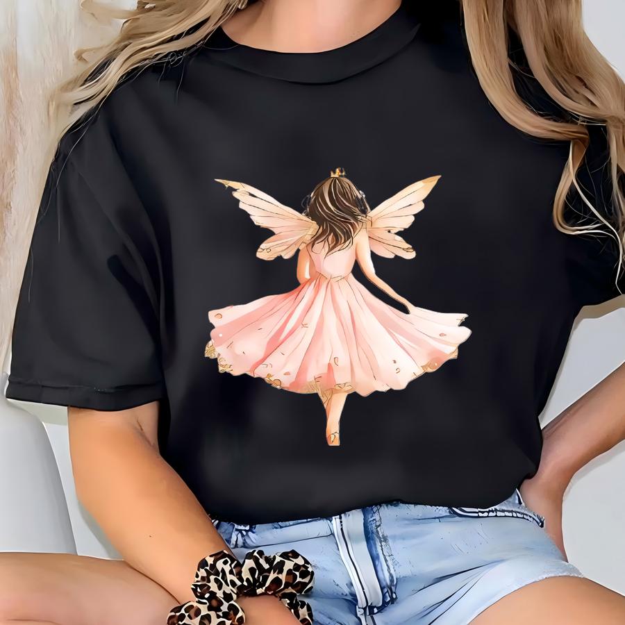 Personalized Girls Christmas Ornament Gift Pink Christmas Tree Ornament For Daughter Baby First Christmas Granddaughter Gift Customized T-shirt