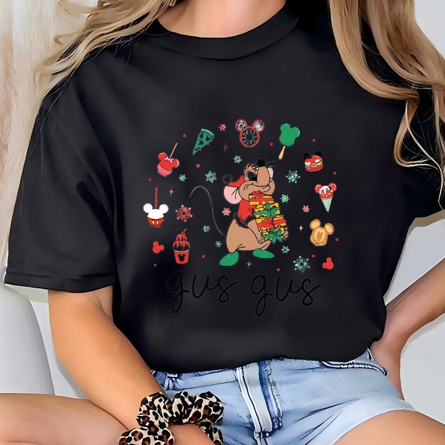 Gus Gus Christmas Sweatshirt,cute Family Christmas Hoodie,youth Christmas Sweatshirt, Xmas Hoodie, Christmas Gift T-shirt