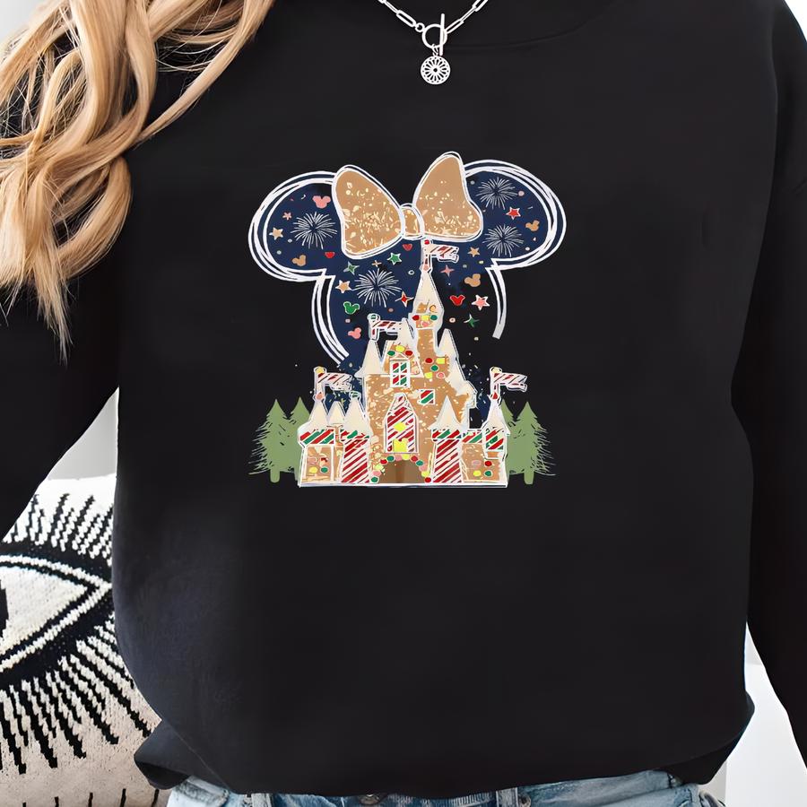 Retro Vneck Shirt: Family Matching Tee, Castle Vneck Sweatshirt