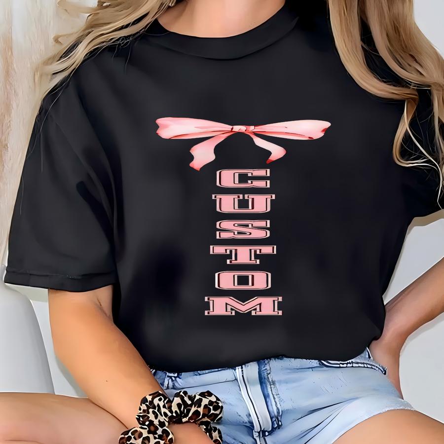 Dance Mom Sweatshirt: Personalized Dance Mama Hoodie With Bow Design T-shirt