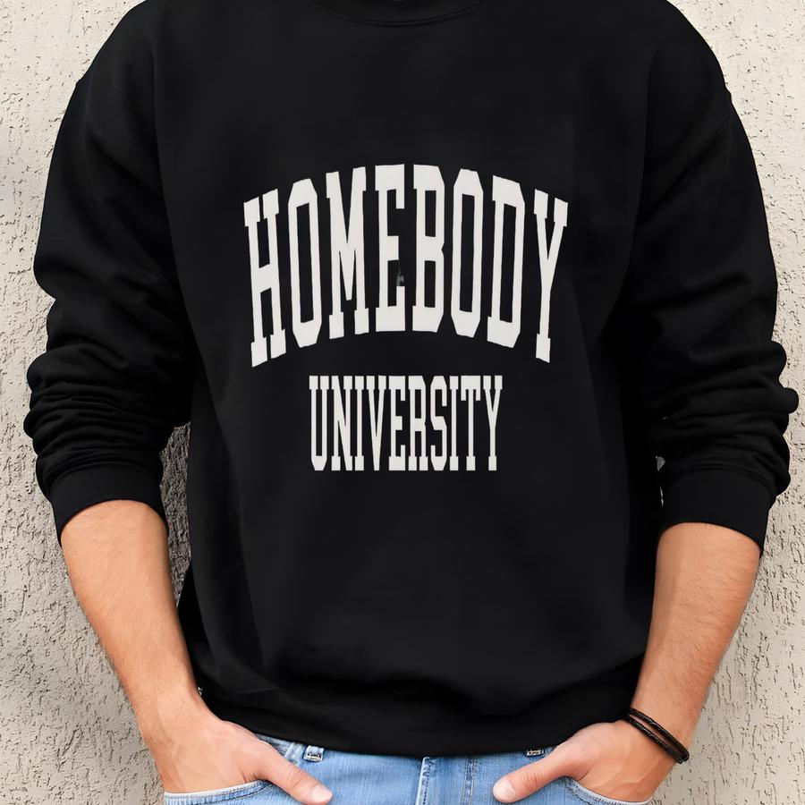Homebody University Sweatshirt, Cozy Homebody Sweater, Winter Crewneck, Fall Sweater For Women, Homebody Club, Gift For Homebody Sweatshirt