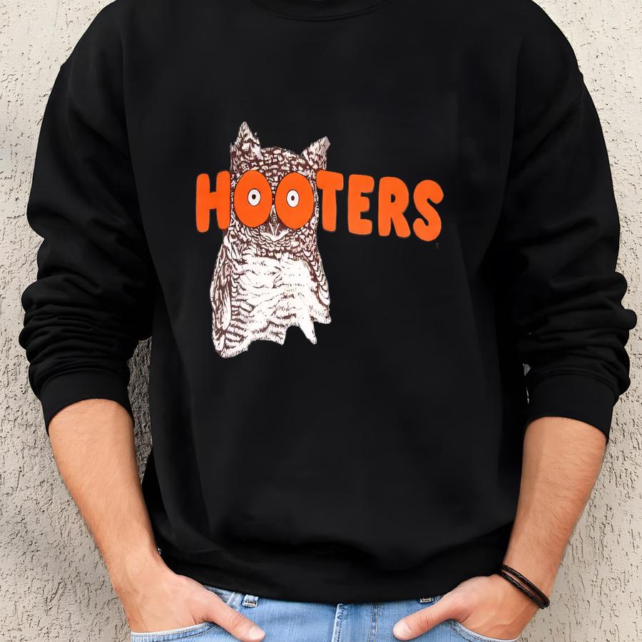 Vintage 90s Hooters Bar T Shirt Small Men / Long Sve West Palm Beach Florida Retro Tee Rare Sweatshirt