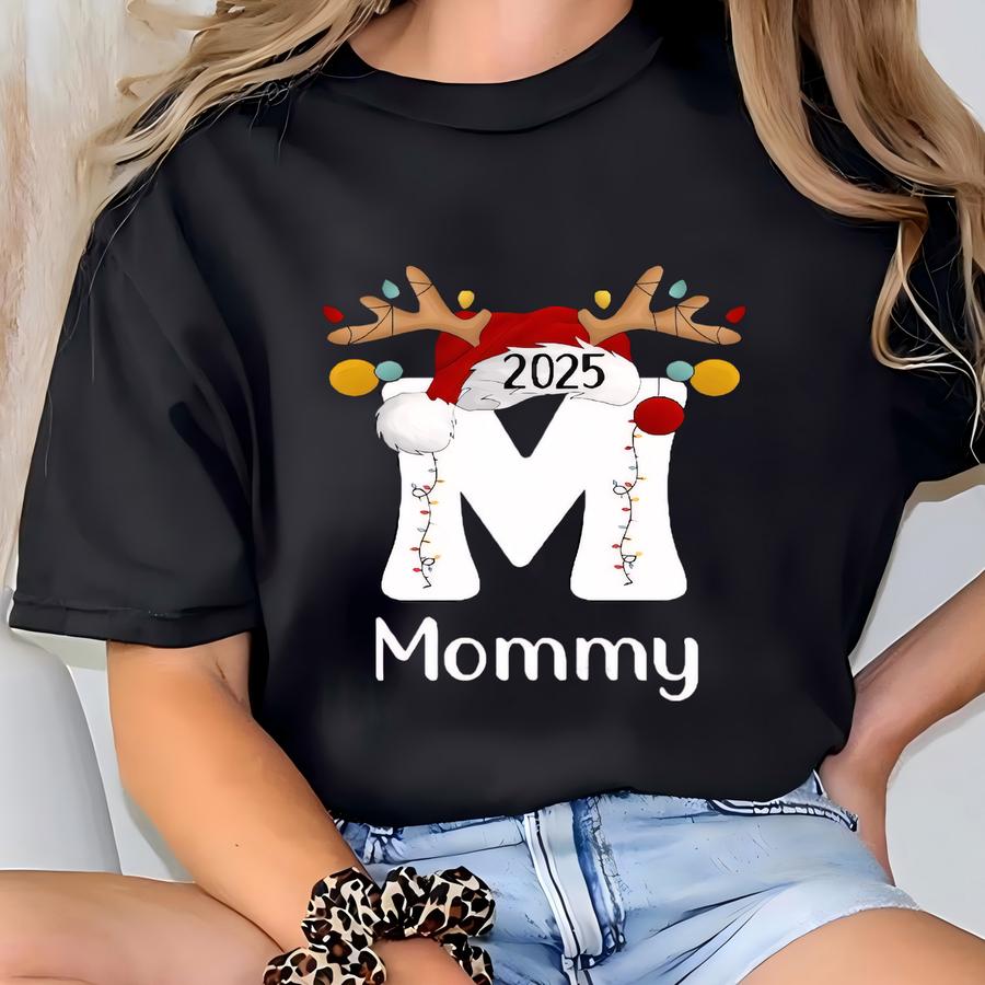 ® Custom Christmas Family Name 2025 Shirt, Christmas 2025 Shirt, Christmas Family Pajama, Christmas Tee, Personalized Xmas Tee T-shirt