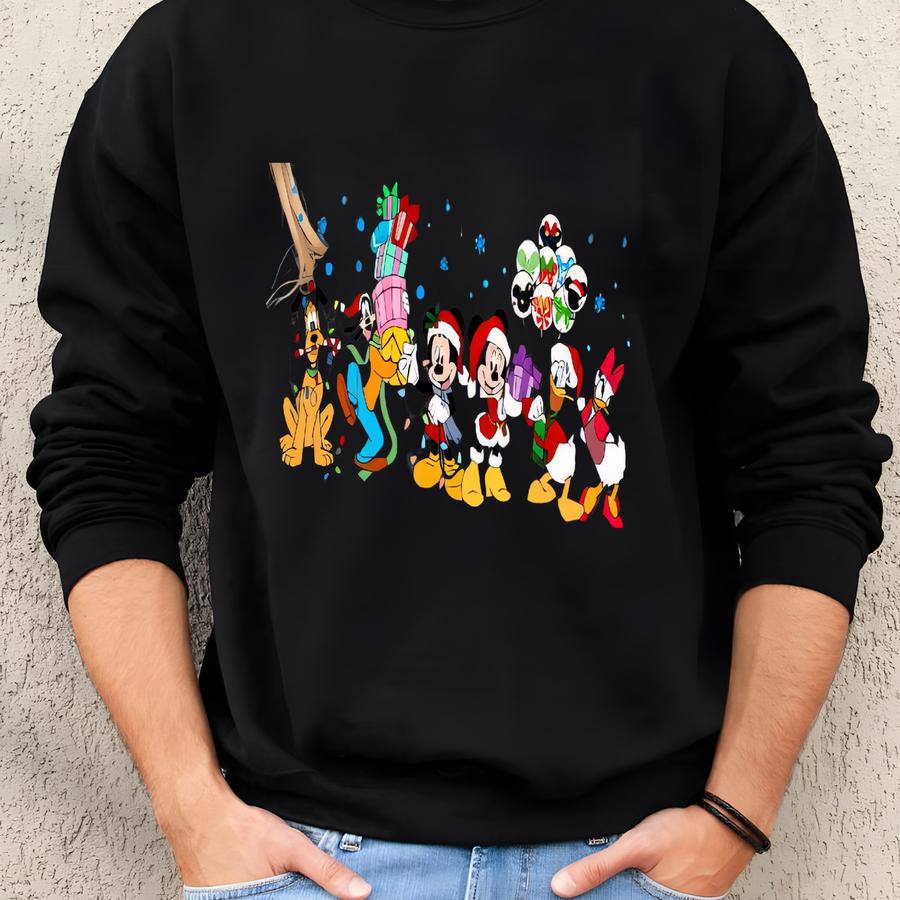 Retro Christmas Shirt -  Friends Holiday Tee,pic412 Sweatshirt