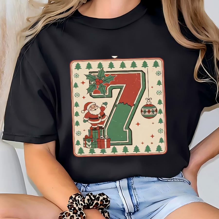 6 7 Shirt,6 7 Couples Vintage Christmas, Tiktok Christmas Tees,funny Matching Shirt,67 Meme Hoodie,six Seven Meme Xmas T-shirt