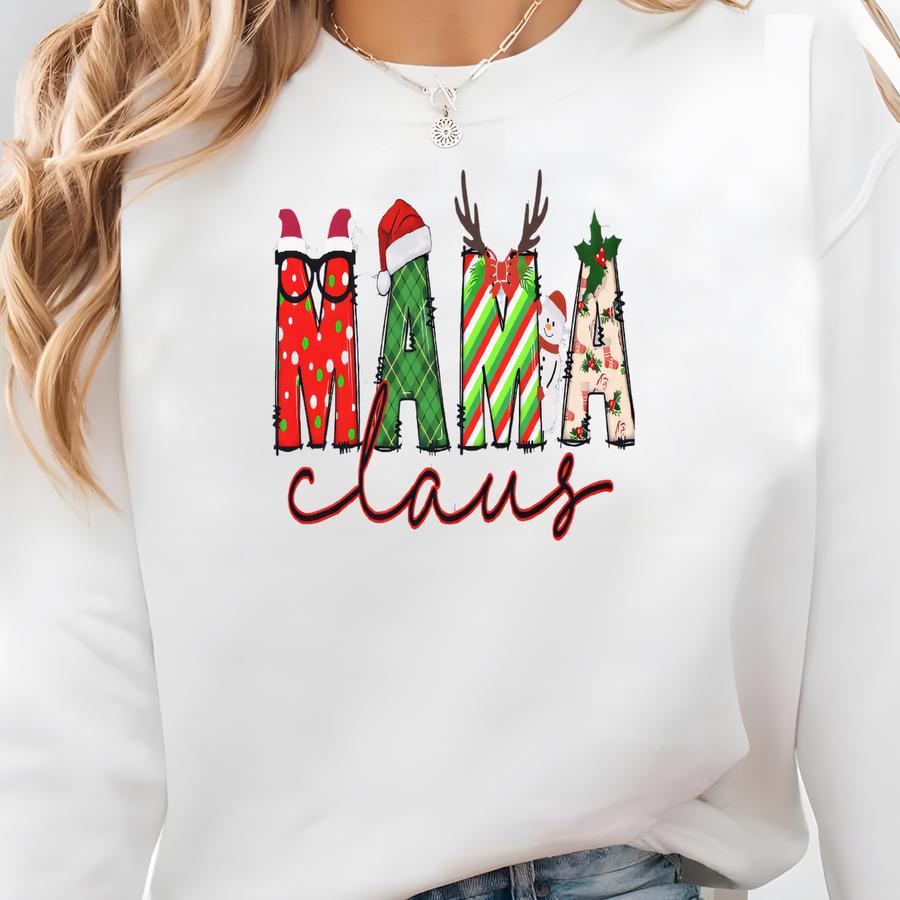 Custom Christmas Mama Claus Shirt, Nana Claus Shirt, Merry Christmas Sweatshirt, Personalized Mama Shirt, Mimi Claus Shirt, Mama Shirt Sweatshirt Custom Christmas Mama Claus Shirt, Nana Claus Shirt, Merry Christmas Sweatshirt, Personalized Mama Shirt, Mimi Claus Shirt, Mama Shirt Sweatshirt