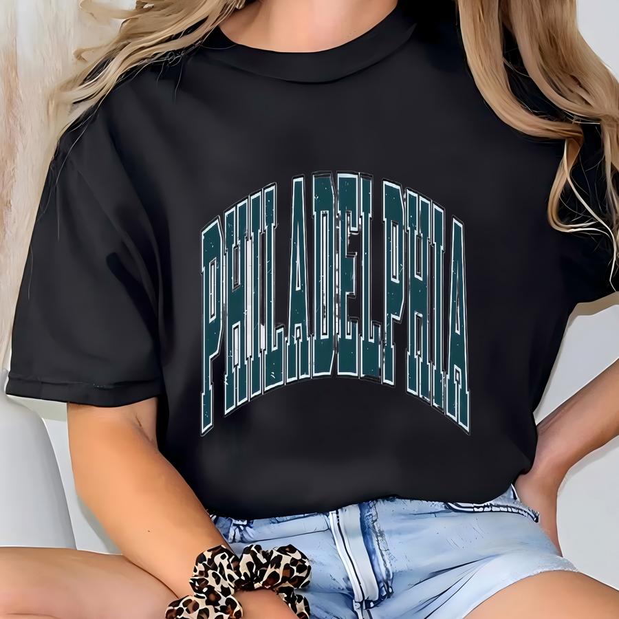 Classic Philadelphia Football Sweatshirt, Philadelphia Football Sweatshirt, Philadelphia Vintage Crewneck, Philadelphia Game Sweater T-shirt