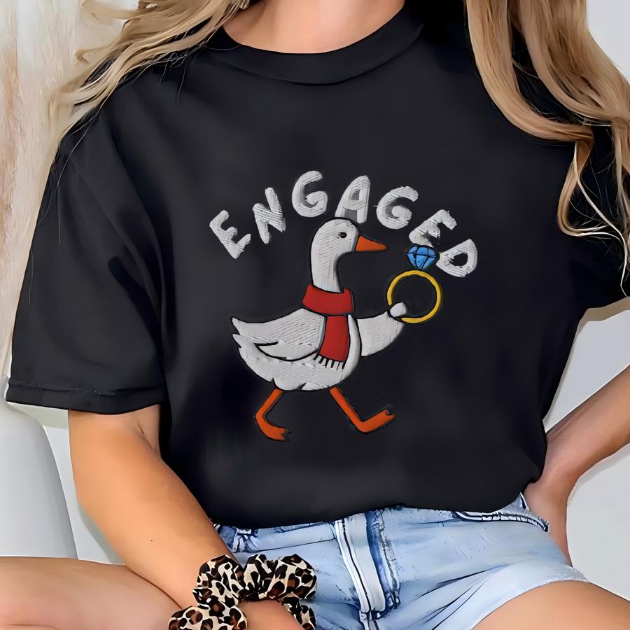 Winter Engagement Sweatshirt, Gift For Bride, Gift For Her T-shirt