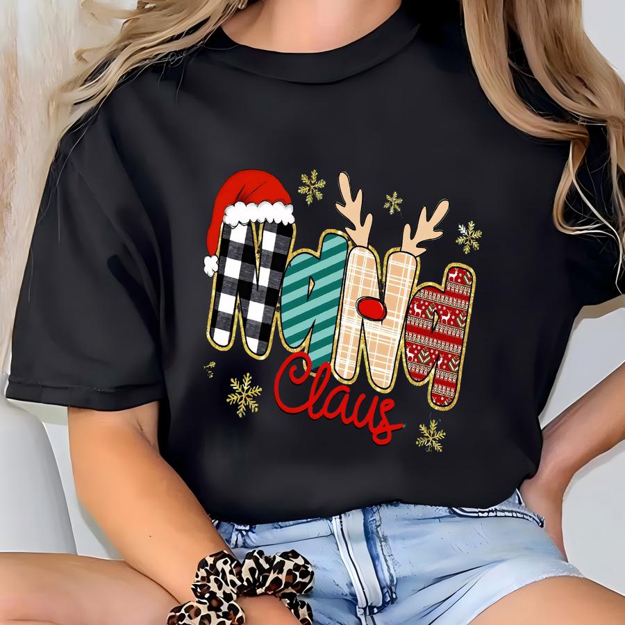 Personalized Clothing Gift, Christmas Gift For Nana - Grandma Shirt T-shirt