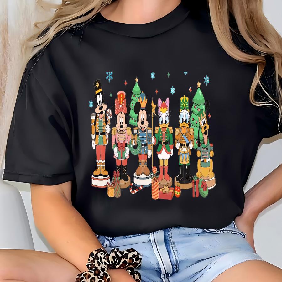Nutcracker  And Friends Christmas Sweatshirt: Land Family Gift, Very Merry Christmas T-shirt