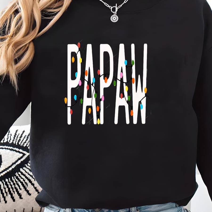 Christmas Papaw Sweatshirt, Papaw Christmas Sweatshirt, Papaw Claus Shirt, Holiday Papaw Gifts, New Papaw Sweater S04800 Sweatshirt