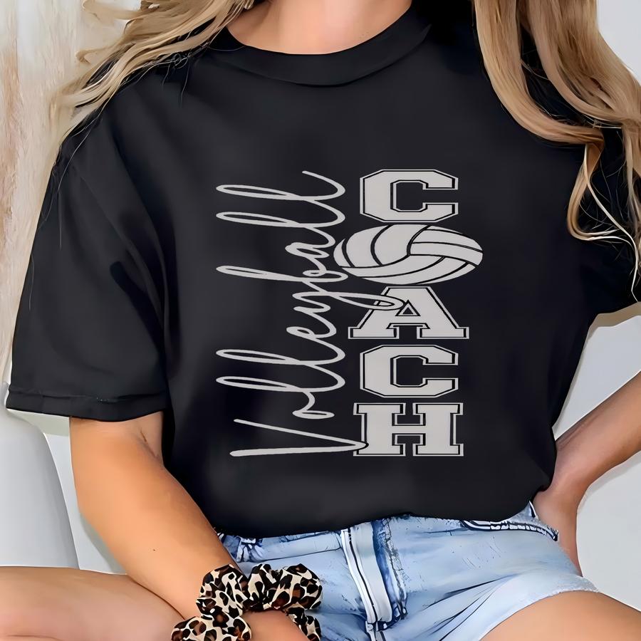 Custom Volleyball Sweatshirt Personalized Volleyball Crewneck Mascot School Colors Shirt Volleyball Shirt Gift With Name T-shirt