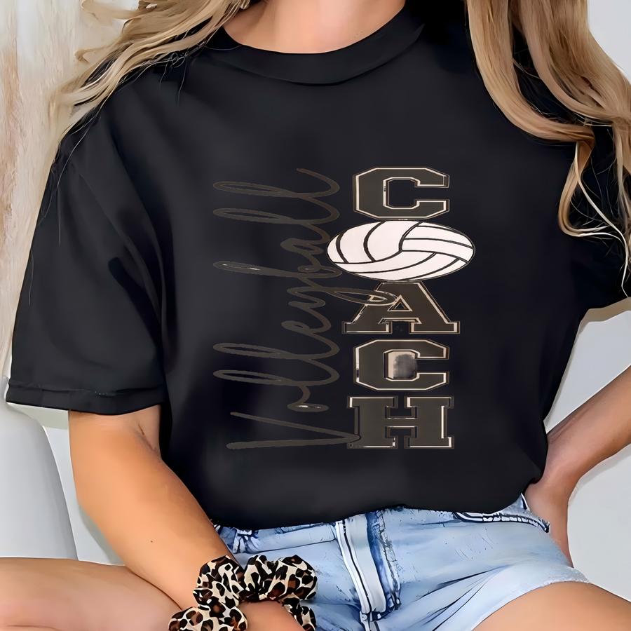 Custom Volleyball Sweatshirt Personalized Volleyball Crewneck Mascot School Colors Shirt Volleyball Shirt Gift With Name T-shirt