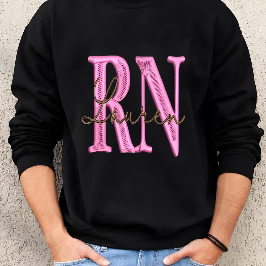 Nurse Sweatshirt-1/4 Zip Sweatshirt-rn Sweatshirt-nursing Student-nurse Gift-nursing Sweatshirt-nurse Graduation Gift-nicu Nurse Sweatshirt