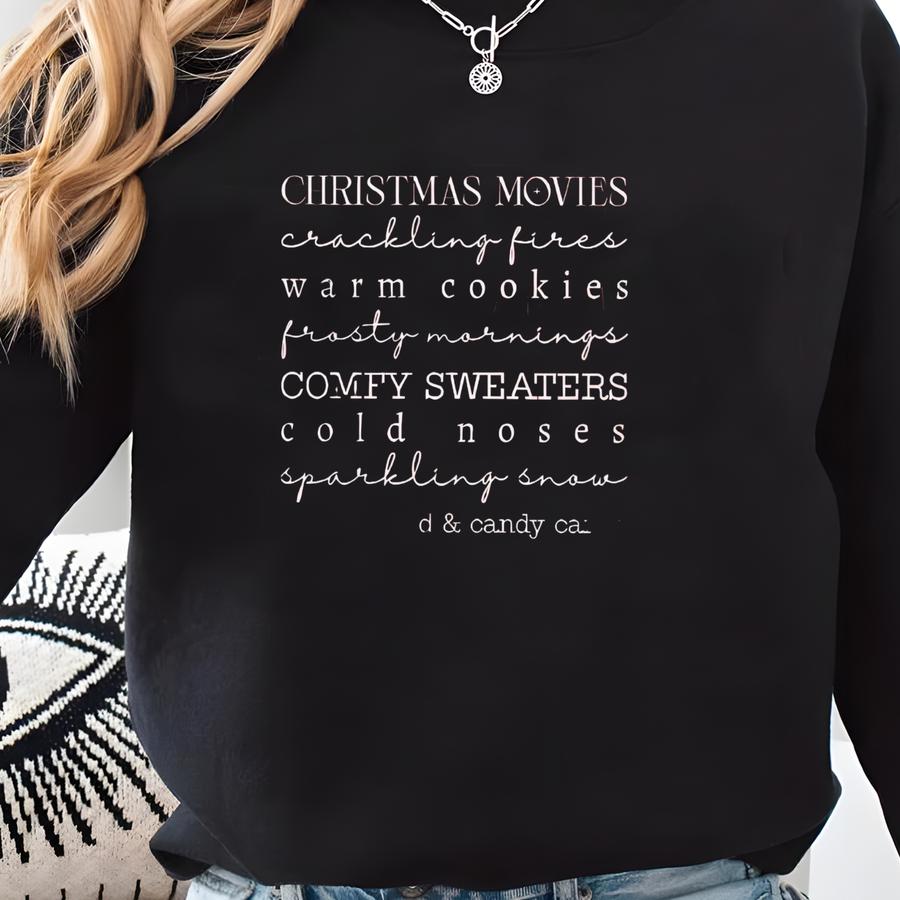 ® Christmas Sweatshirt, Winter Season Sweatshirt, Holiday Xmas Shirt, Retro Christmas Sweater, Cute Winter Gifts S04814 Sweatshirt
