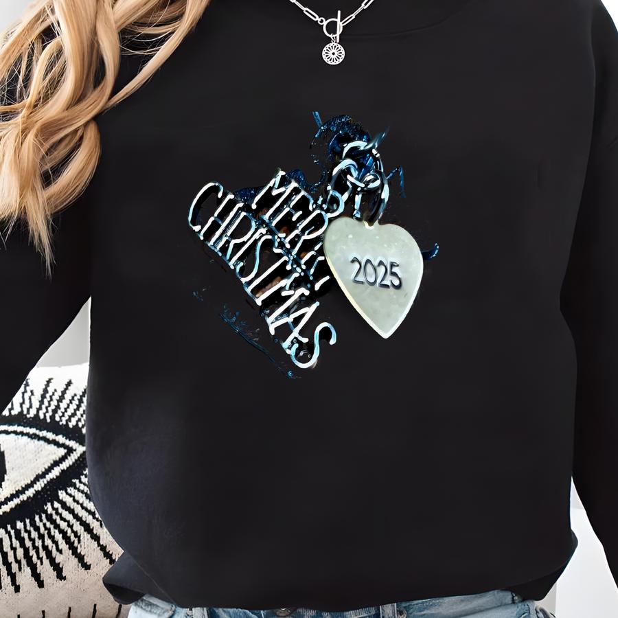 Virginia Christmas Ornament, Dated Personalized Custom Souvenir Gift, Small Sweatshirt