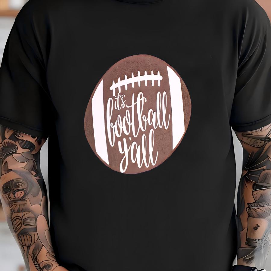 Custom Made It's Football Y'all Ladies Fit Or Unisex Jersey Shirt T-shirt