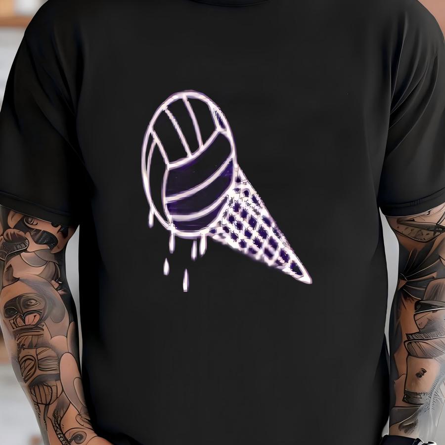 Custom Made Volleyball Hoodie T-shirt