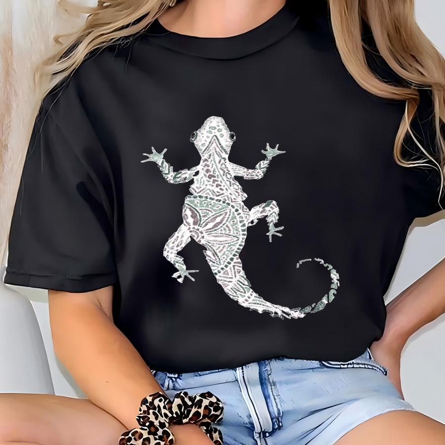 Gecko - Gecko Printable - Digital Download - Gecko Art - Lizard Art - Lizard Printable - Nursery Decor - Lizard Wall Art - Lizard Decor T-shirt