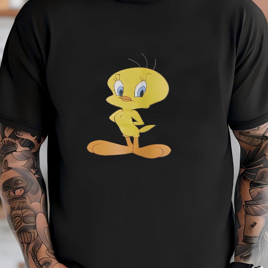 Vintage Tweety Bird 1990s Sweatshirt Small / Medium / Looney Tunes/ 1990s Warner Bros Anime Cartoon Graphic Sweater / Pullover / Crewneck T-shirt