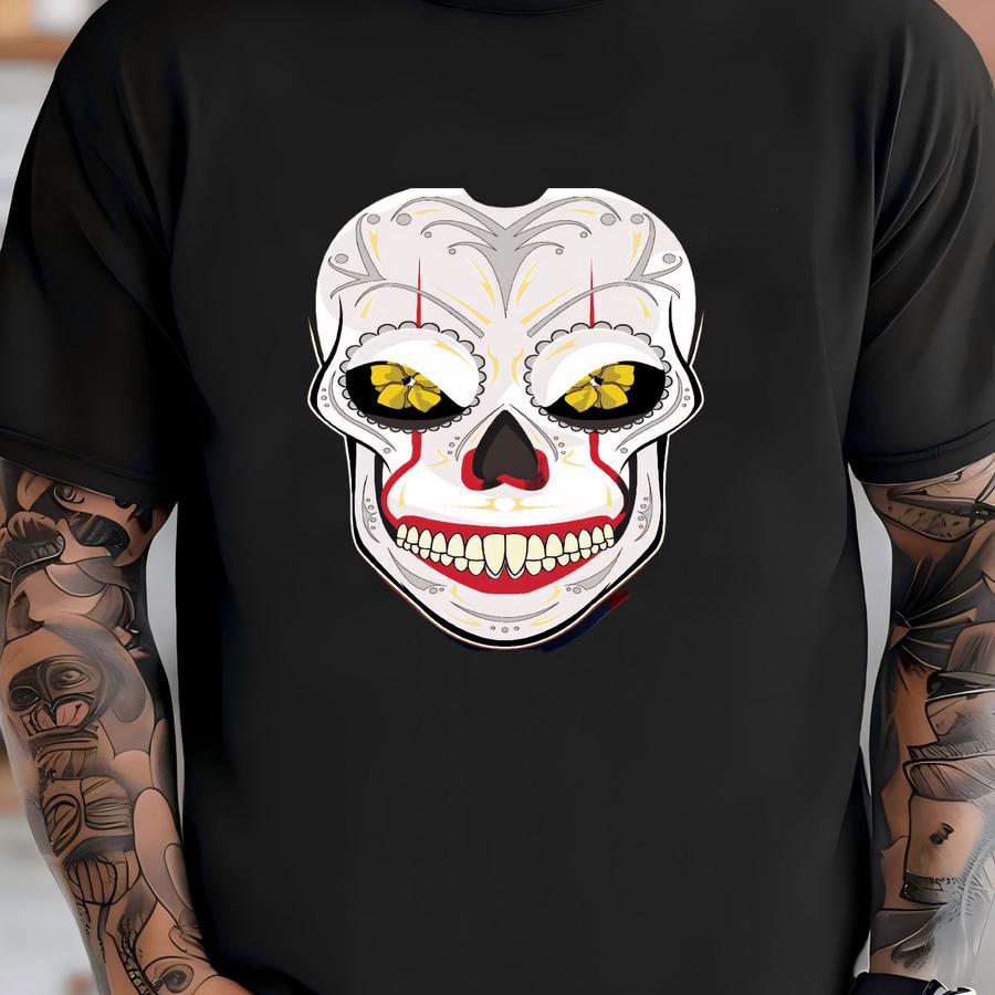 It Sugar Skull Print 11x14 Print T-shirt