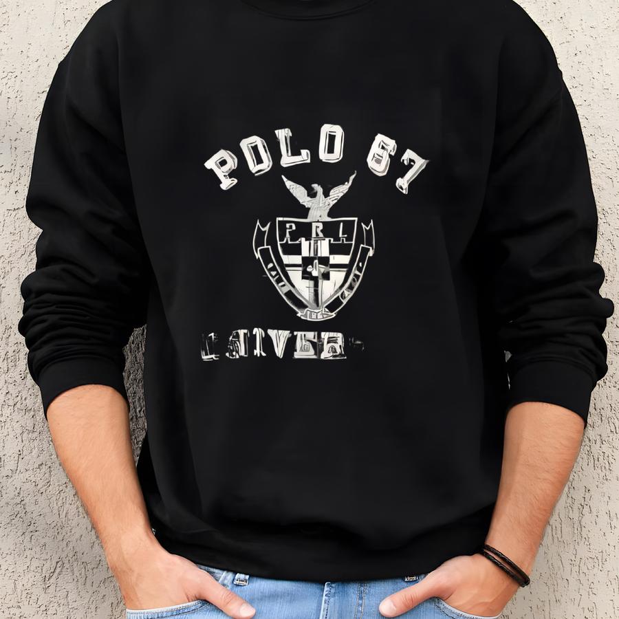 Rare!! Vintage Polo Sport University Spellout Pullover Jumper Sweatshirt Sweatshirt