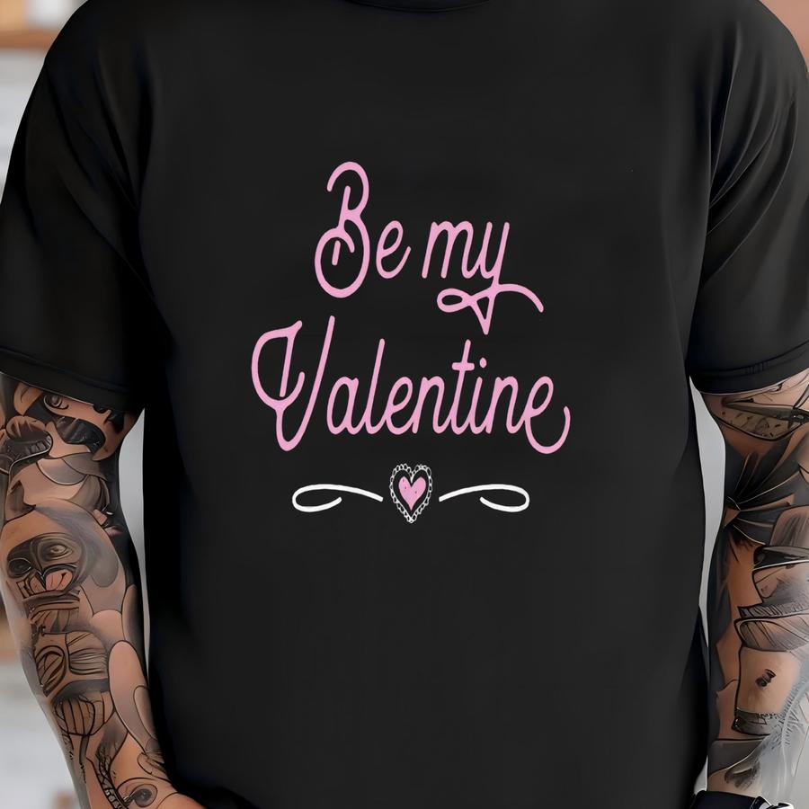 Be My Valentine Funny Valentines Day Long Sve T-shirt
