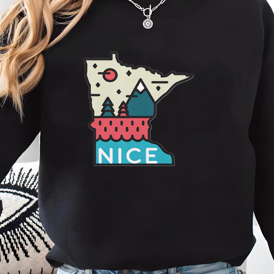 Minnesota Nice Infant Bodysuit Sweatshirt
