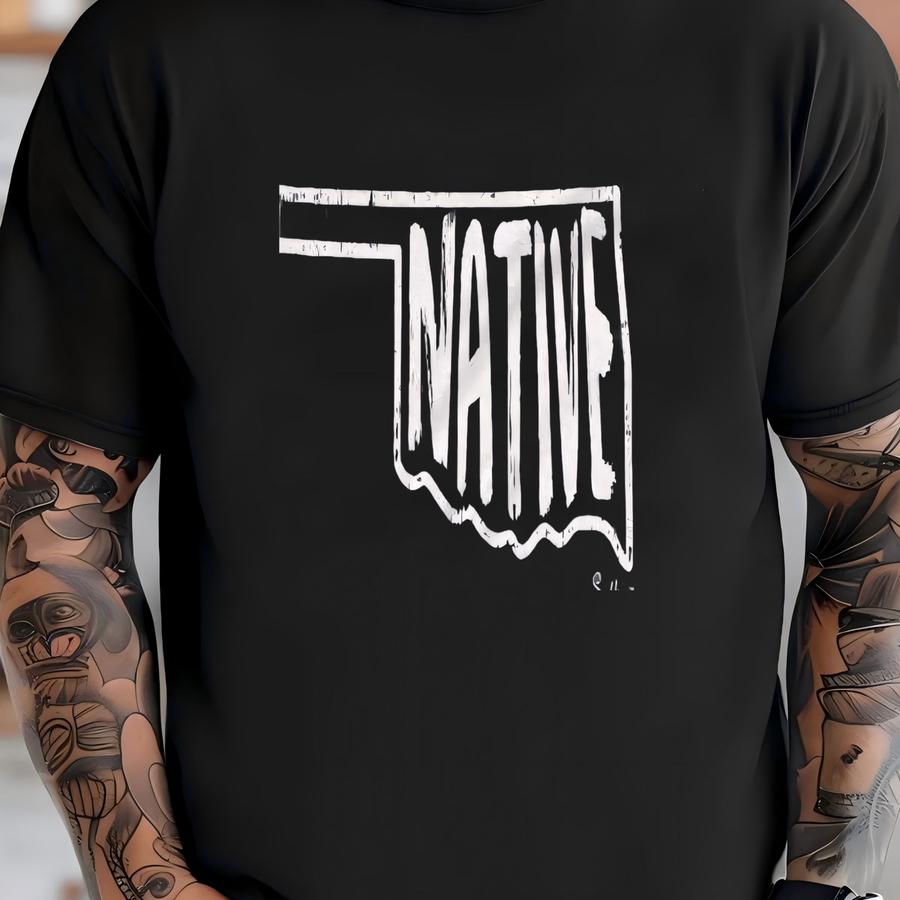 Oklahoma Novelty V-neck Hoodie T-shirt