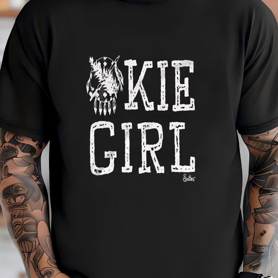 Oklahoma Womens Okie V-neck Hoodie T-shirt