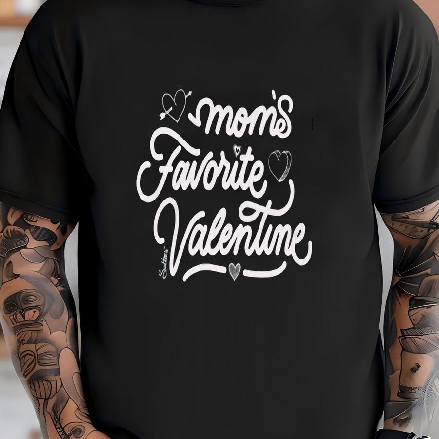 Mom's Favorite Valentine Youth Hoodie T-shirt