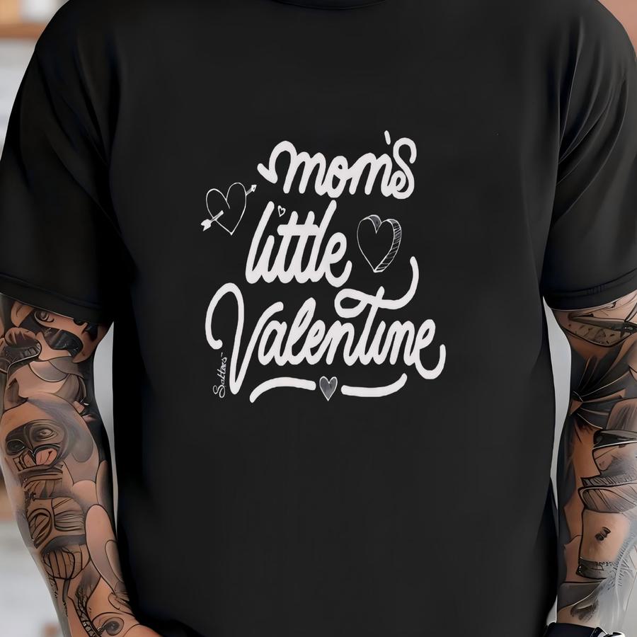 Mom's Little Valentine Tshirt T-shirt