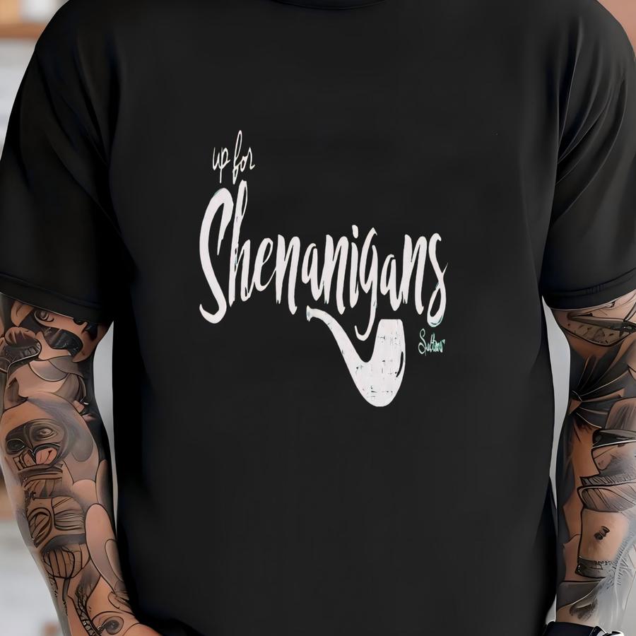 Shenanigans Funny Saint Patricks Day Shirt T-shirt