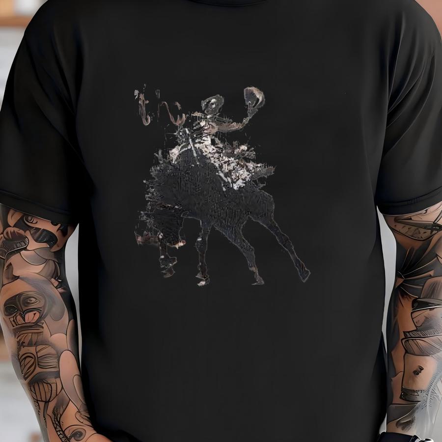 Western Tea Towels Flour Sack Tea Towel Fs181 Cowgirl Kitchen Farmhouse Decor Just Because It's A Bad Idea Vintage Cowboy Decor Kitchen T-shirt