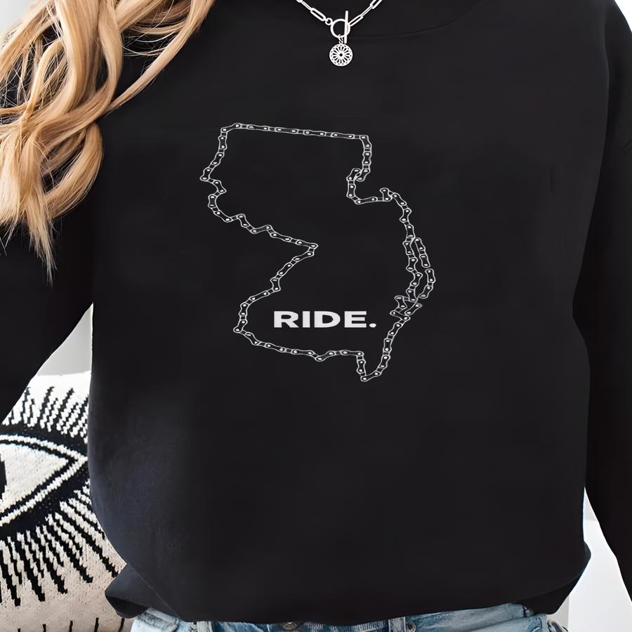 New Jersey Ride Tee Sweatshirt