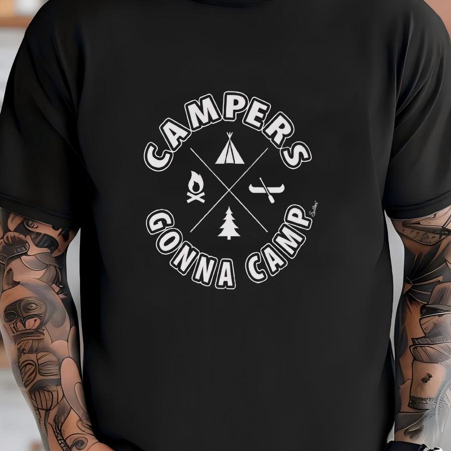 Funny Camping Shirt T-shirt