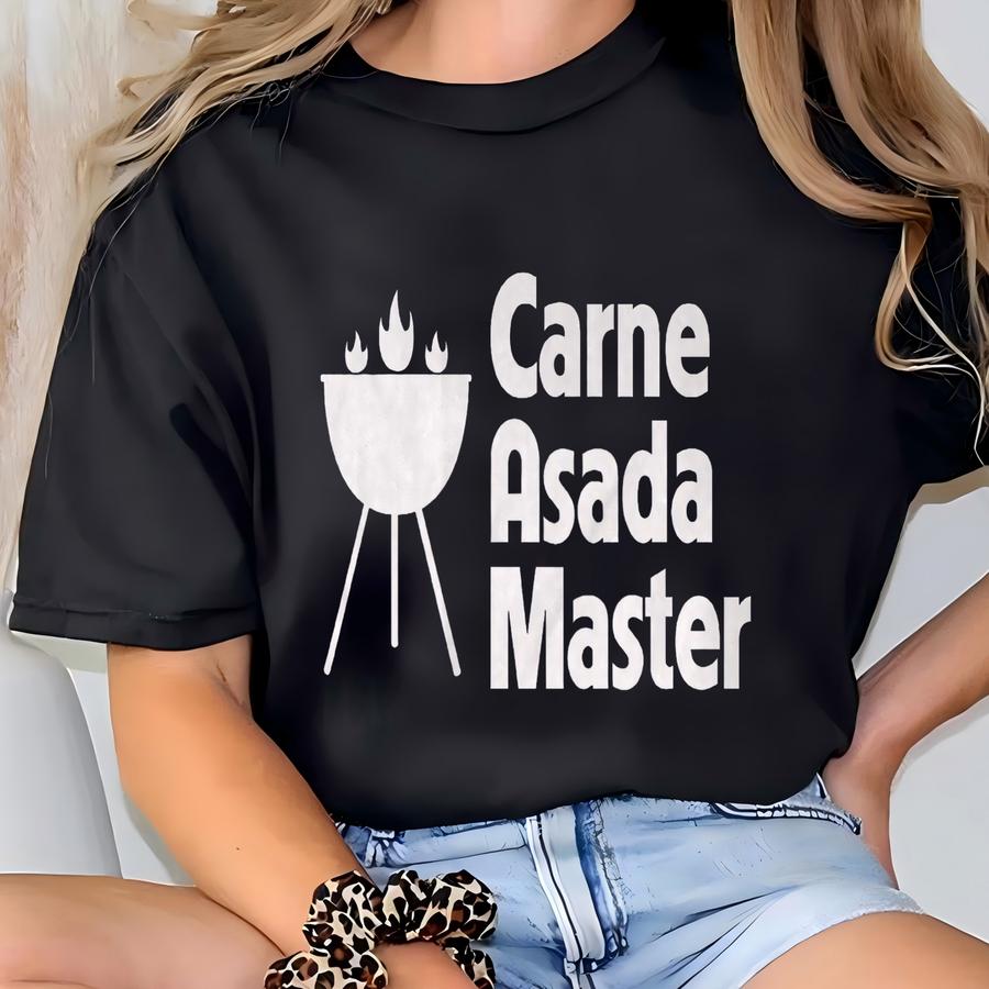 Bbq Apron, Gift For Men,carne Asada Master, Barbecue Apron, Fathers Day Gift, Christmas Gift , Gift For Dad, Grill Apron, Bbq Accessories T-shirt