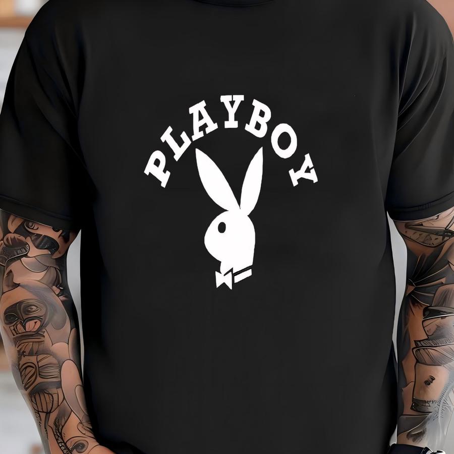 Vintage Rabbit Bunny Sweatshirt Black Colour T-shirt