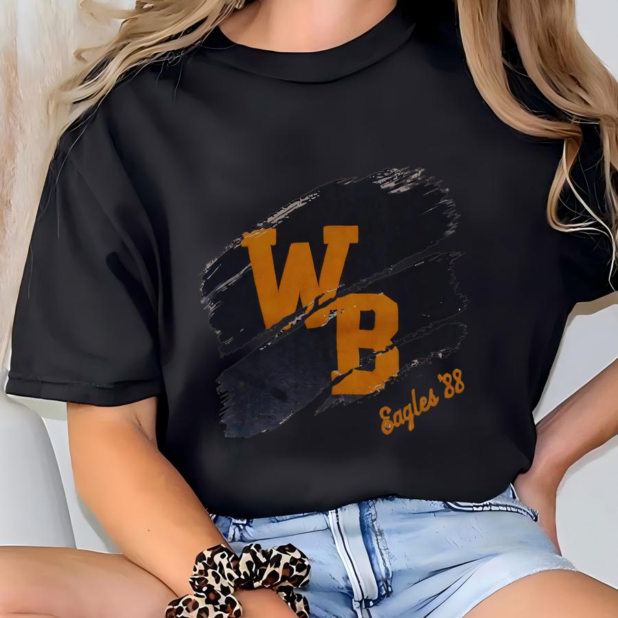 Vintage 80's Wb Eagles 1988 White T Shirt Size Xl T-shirt