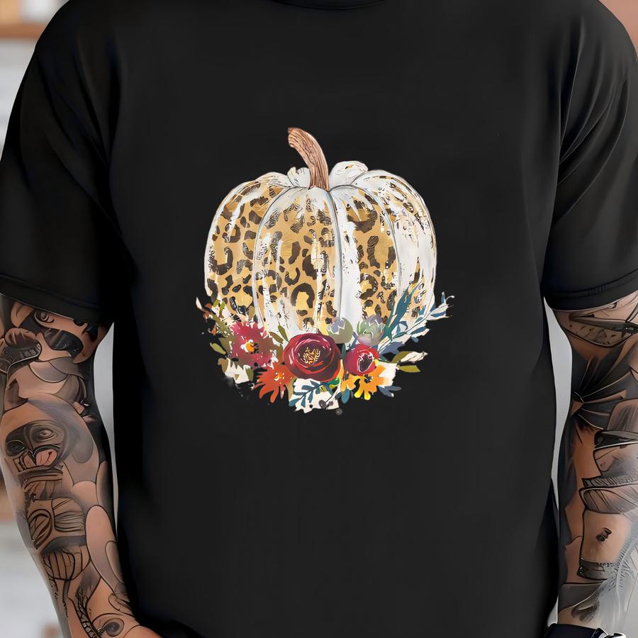 Animal Print Pumpkin Shirt T-shirt