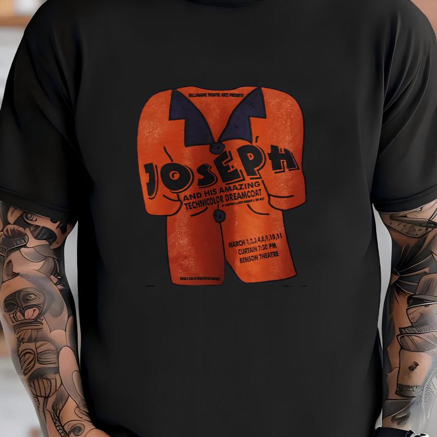 Vintage Joseph And The Amazing Technicolor Dreamcoat 1991 T Shirt Size L / Musical 90s Broadway Classical Live Show Theater Tee Shirt T-shirt