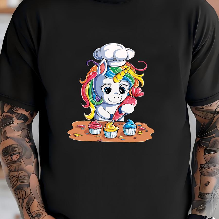 Unicorn Cupcake Shirt / Unicorns Gift / Rainbow Unicorn / Unicorn / Pastry Lovers / Baking Lover / Cooking Tee / Tank Top / Hoodie T-shirt
