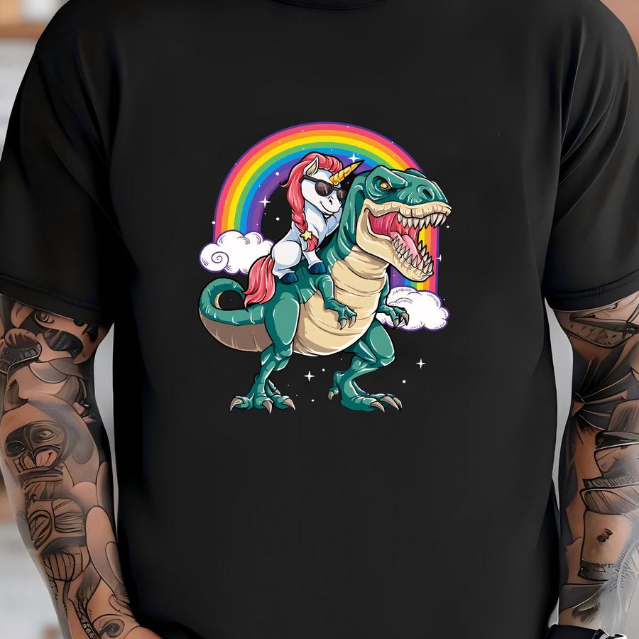 Unicorn Dinosaur T Rex Shirt / Unicorn Shirt / Unicorn Gifts / Unicorns / Rainbow Unicorn / Unicorn T Shirt / Tank Top / Hoodie T-shirt