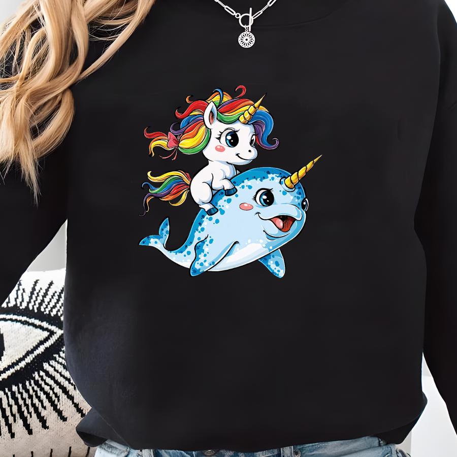 Unicorn Narwhal Shirt / Unicorn Shirt / Unicorn Gifts / Unicorns / Unicorn T Shirt / Unicorn Tee / Rainbow Unicorn / Tank Top Hoodie Sweatshirt