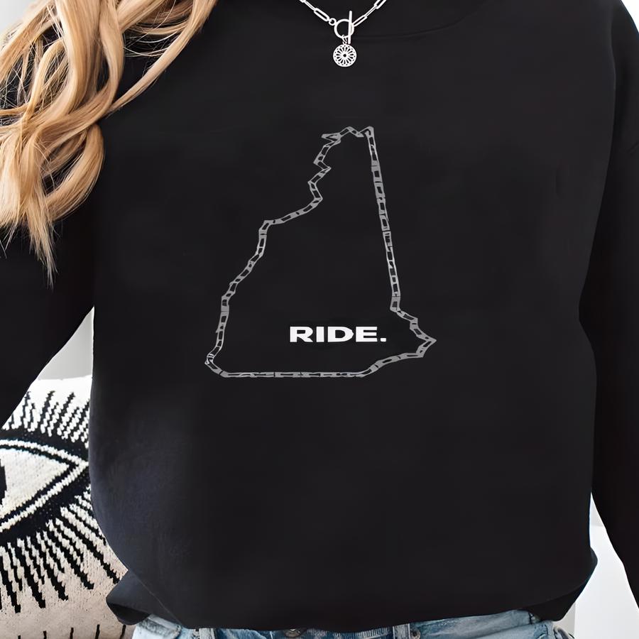 New Hampshire Chain State Unisex Hoodie Sweatshirt