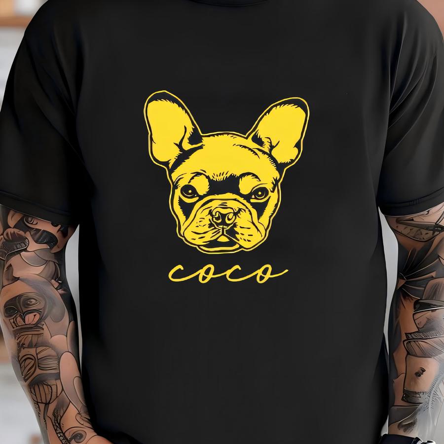Custom Dog Canvas Tee, Dogger Lover Gift, Pet Drawing, Custom Dog Portrait, Custom Pet Portrait, Gift For Dog Lover, Gift For Cat T-shirt