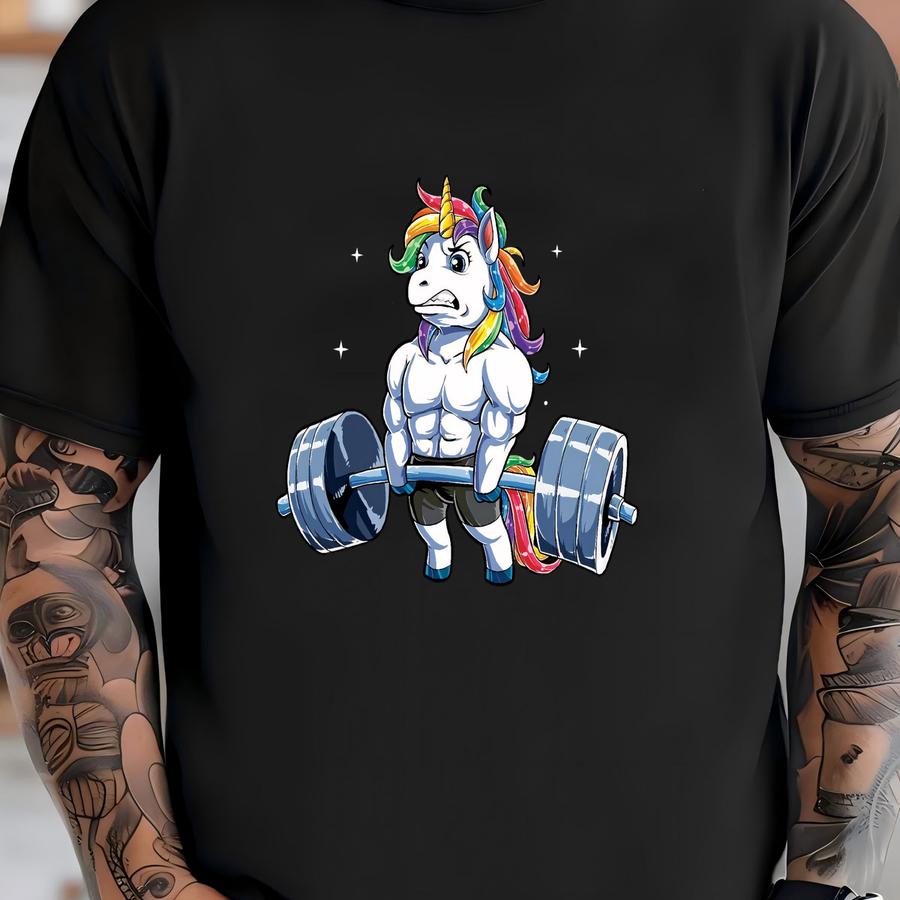 Unicorn Weightlifting Shirt / Unicorn Shirt / Unicorn Gifts / Gym Shirt / Workout Shirt / Fitness Shirt / Deadlift Shirt / Tank Top / Hoodie T-shirt