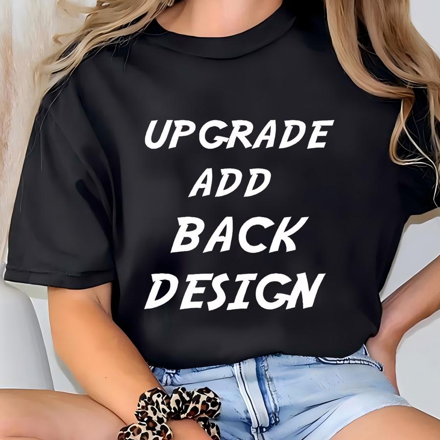 Back Design Upgrade For Your Hoodie T-shirt